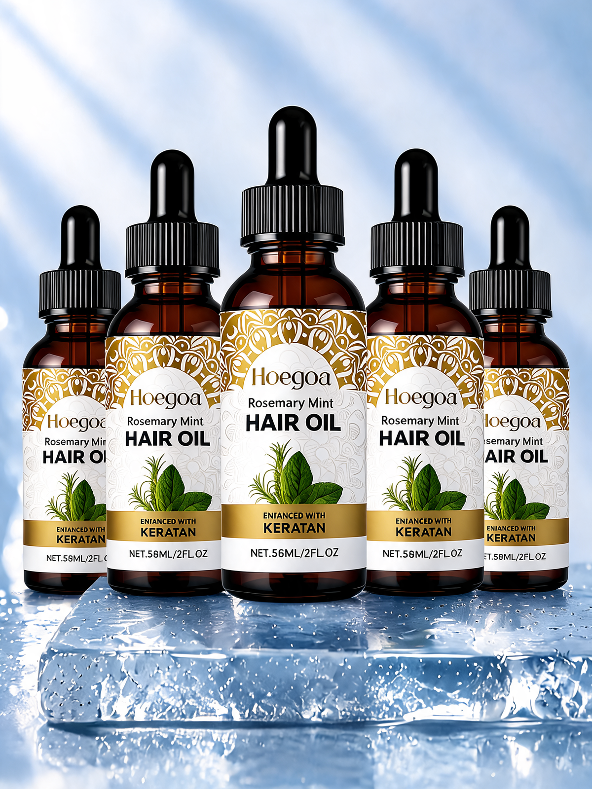 Hoegoa™ | Rosemary Mint Scalp & Hair Growth Oil