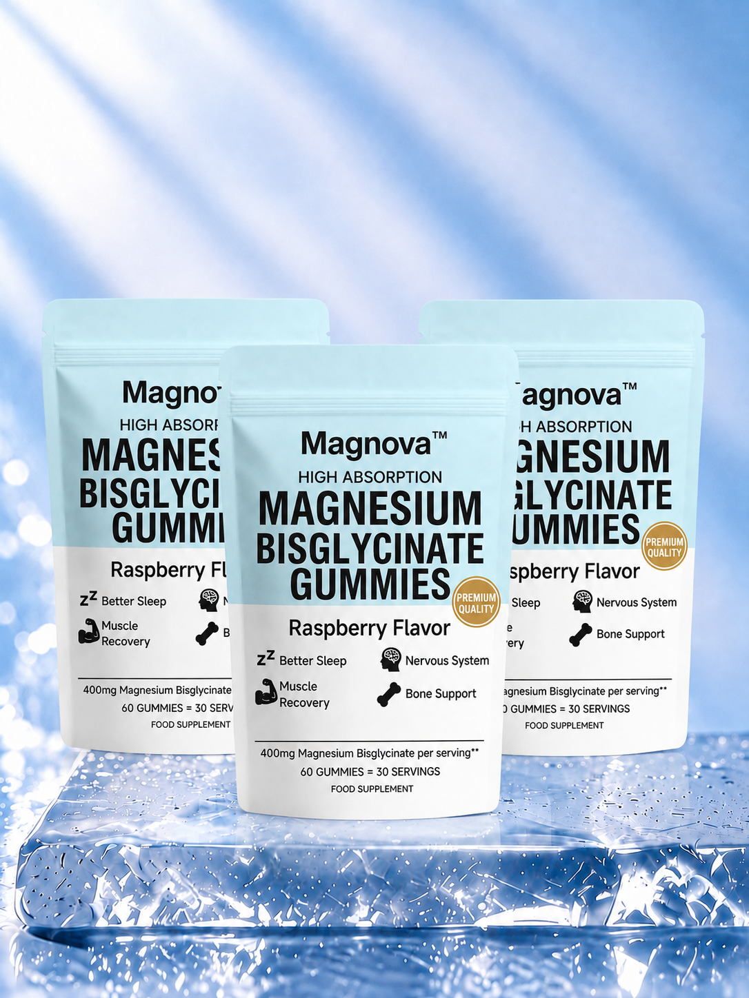 Magnova™ | Magnesium Bisglycinate Sleep Support Gummies
