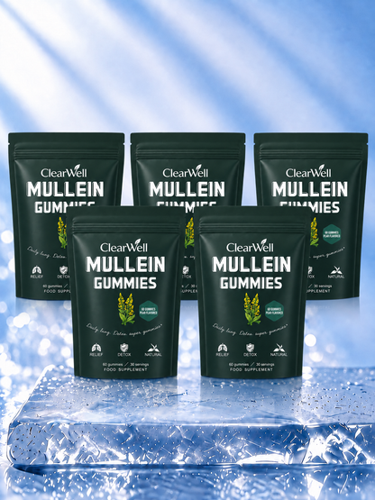 ClearWell™ | Mullein Gummies for Lung & Airway Support
