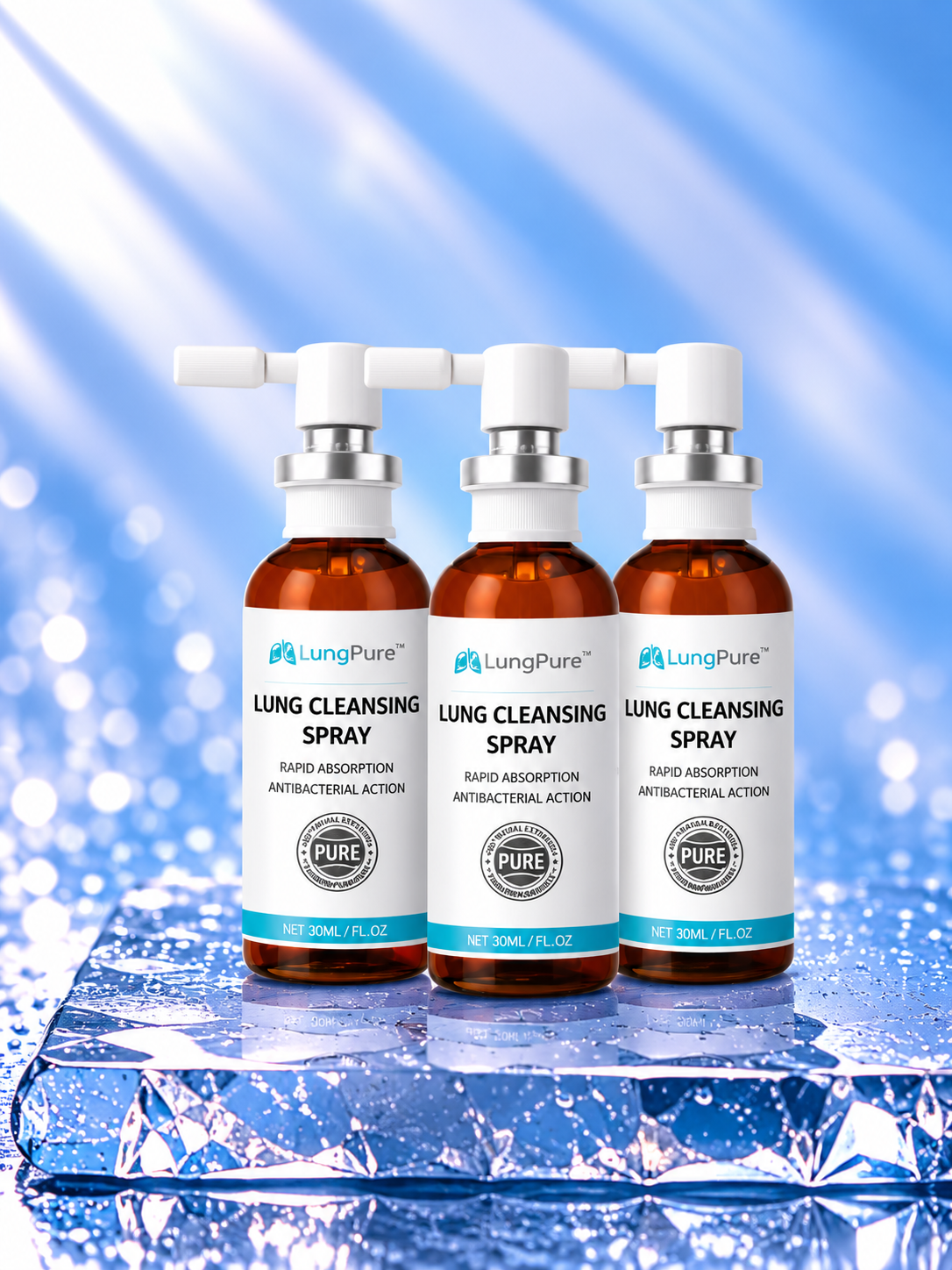 LungPure™ | Herbal Respiratory Wellness Spray