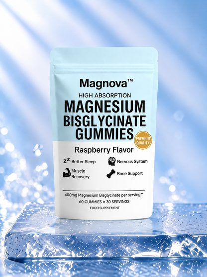 Magnova™ | Magnesium Bisglycinate Sleep Support Gummies