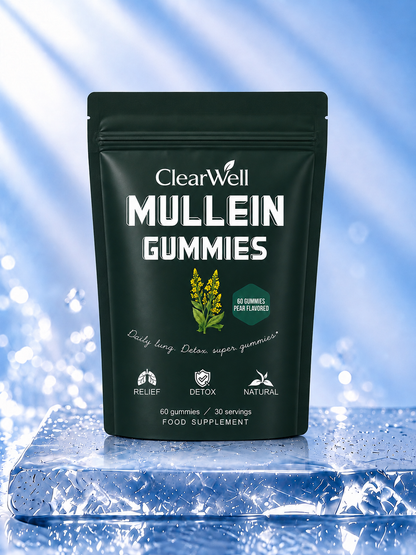 ClearWell™ | Mullein Gummies for Lung & Airway Support