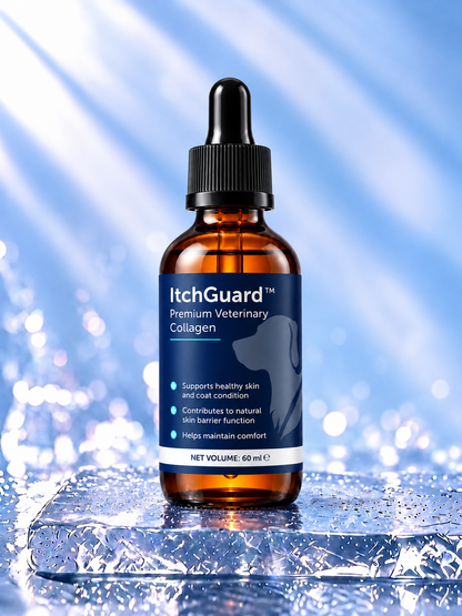 ItchGuard™ – Liquid Collagen Skin & Coat Supplement for Dogs