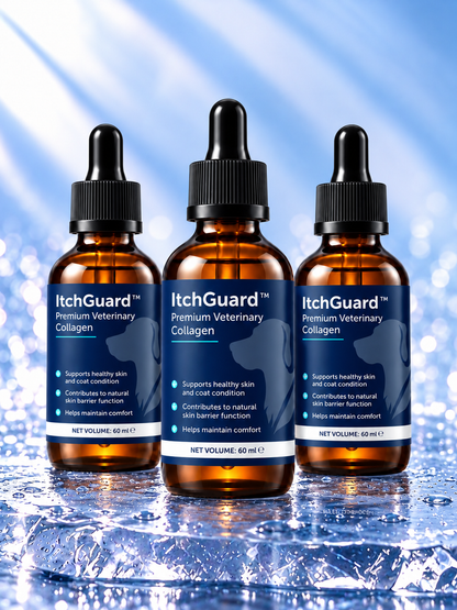 ItchGuard™ – Liquid Collagen Skin & Coat Supplement for Dogs