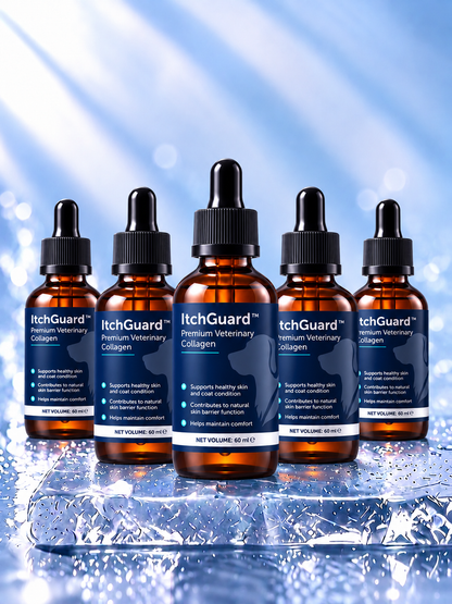 ItchGuard™ – Liquid Collagen Skin & Coat Supplement for Dogs
