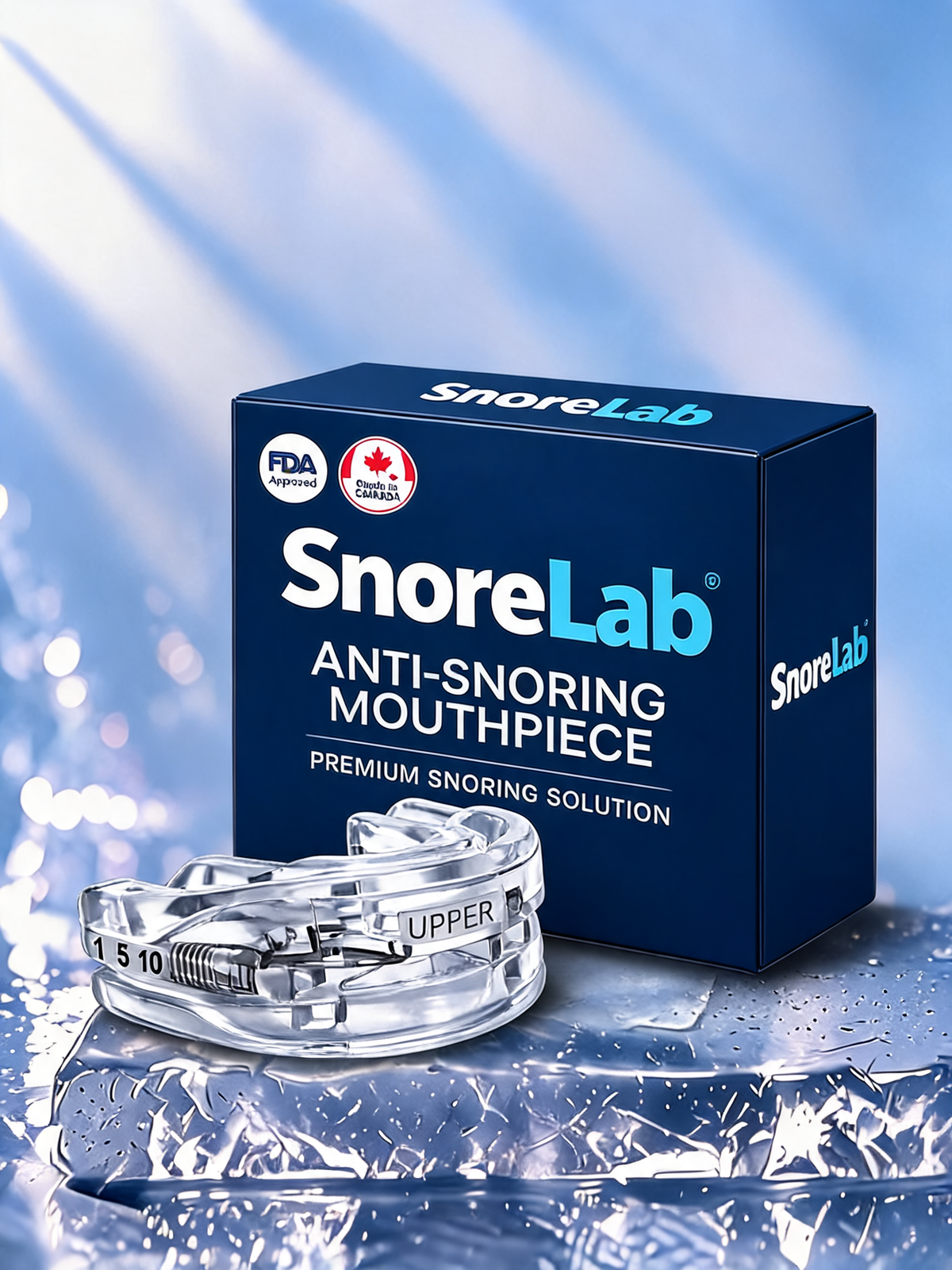 SnoreLab™ |  Adjustable Anti-Snoring Mouthpiece