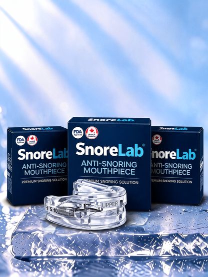 SnoreLab™ |  Adjustable Anti-Snoring Mouthpiece
