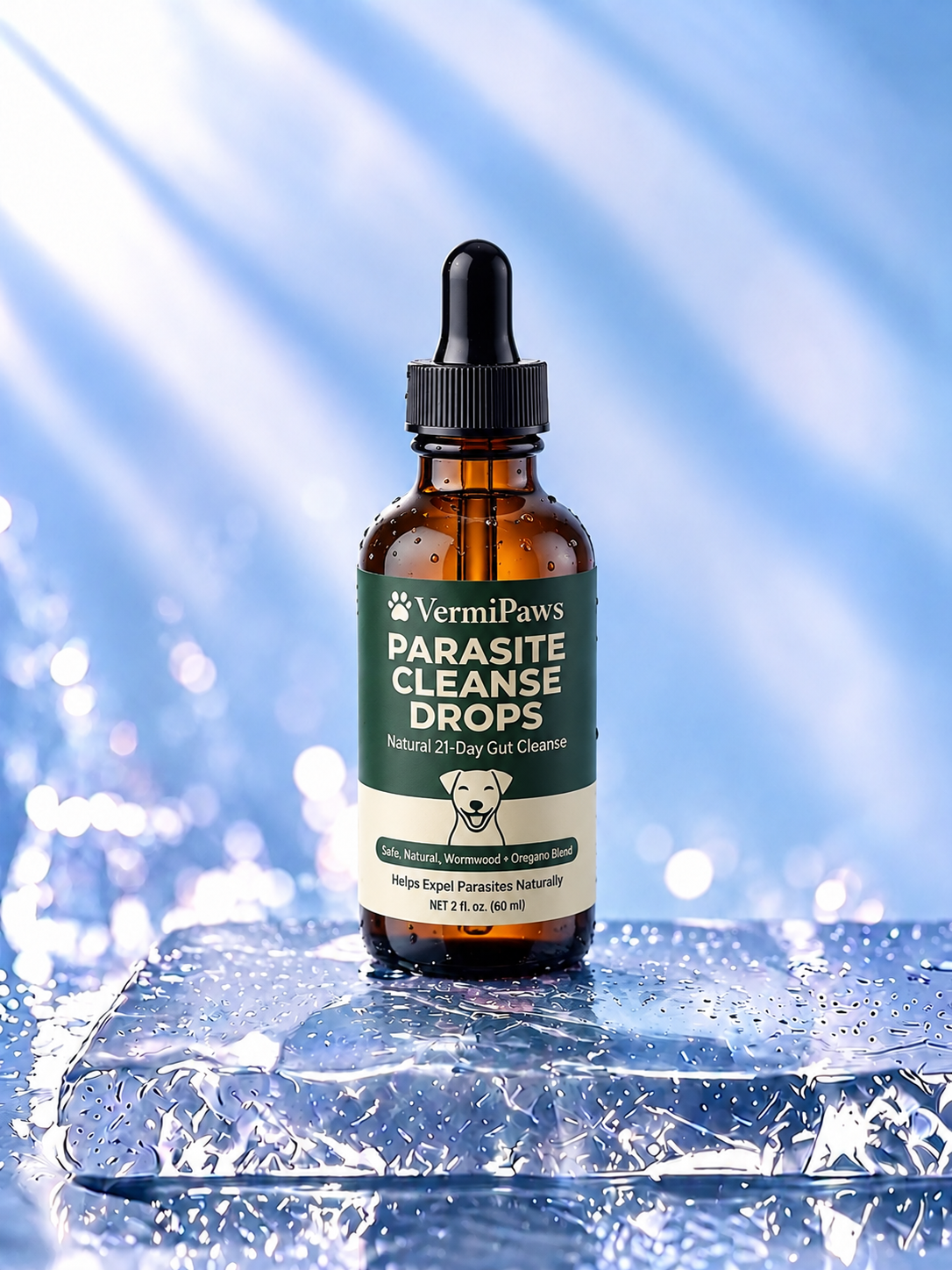 VermiPaws™ | Parasite Cleanse Drops for Dogs