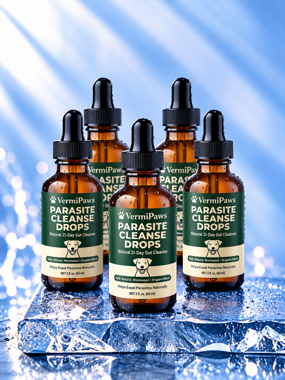 VermiPaws™ | Parasite Cleanse Drops for Dogs