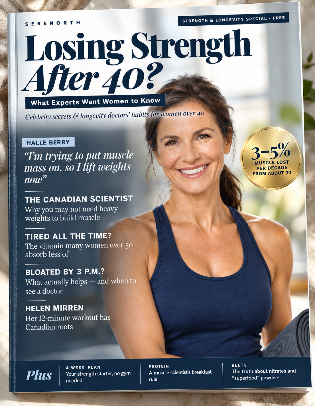 Losing Strength After 40? | FREE Strength & Longevity Guide