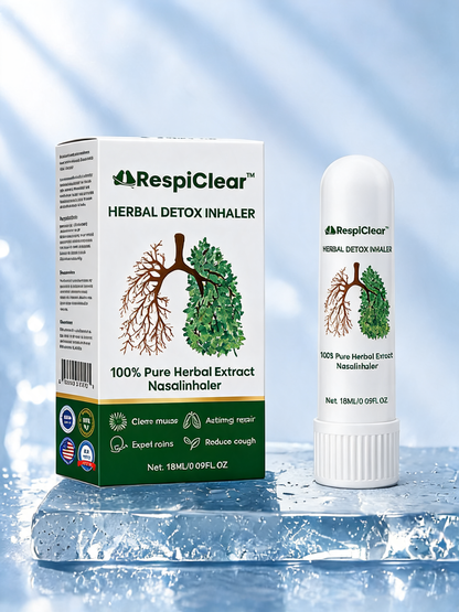 RespiClear™ | Natural Lung Detox Inhaler