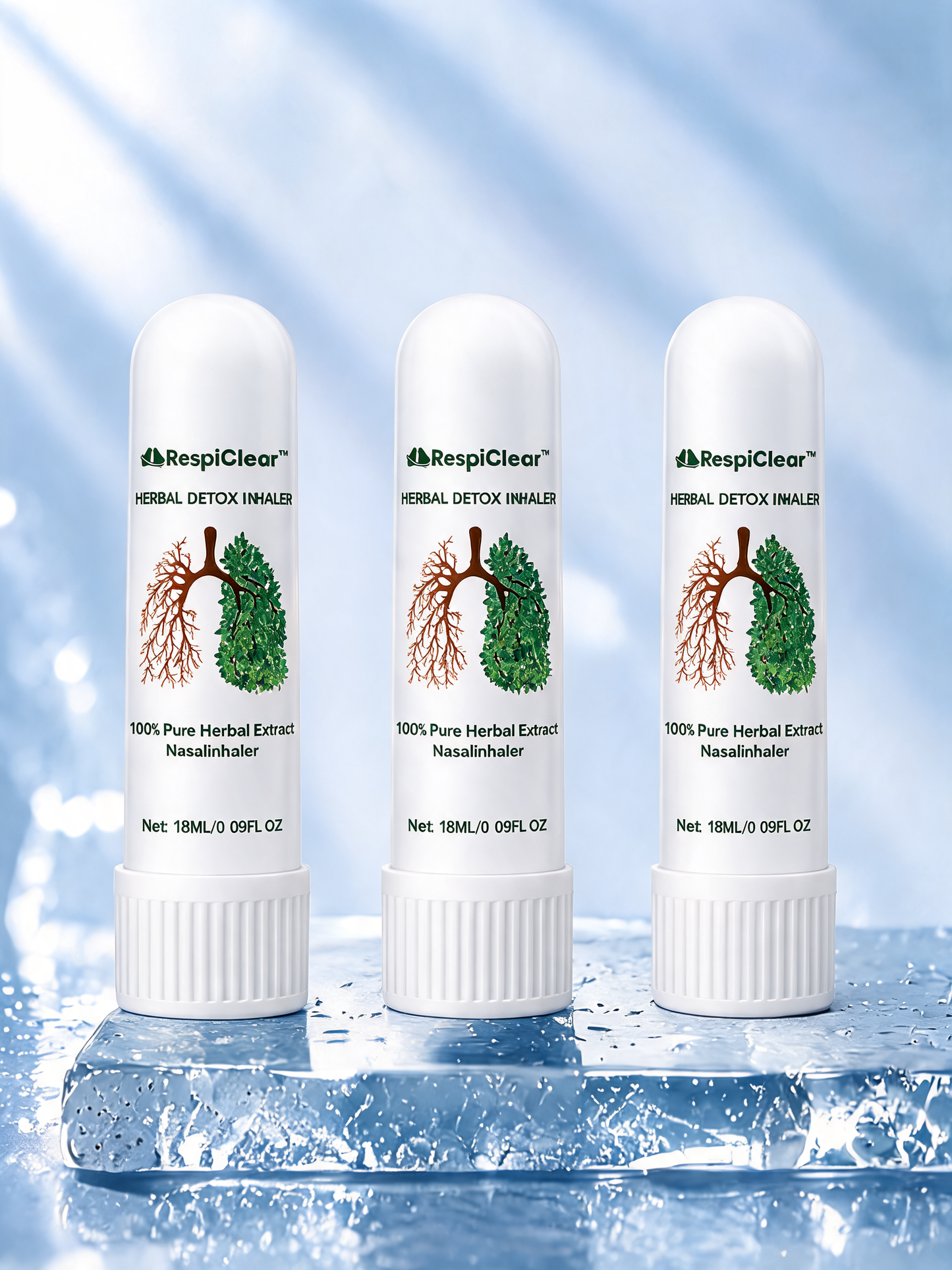 RespiClear™ | Natural Lung Detox Inhaler