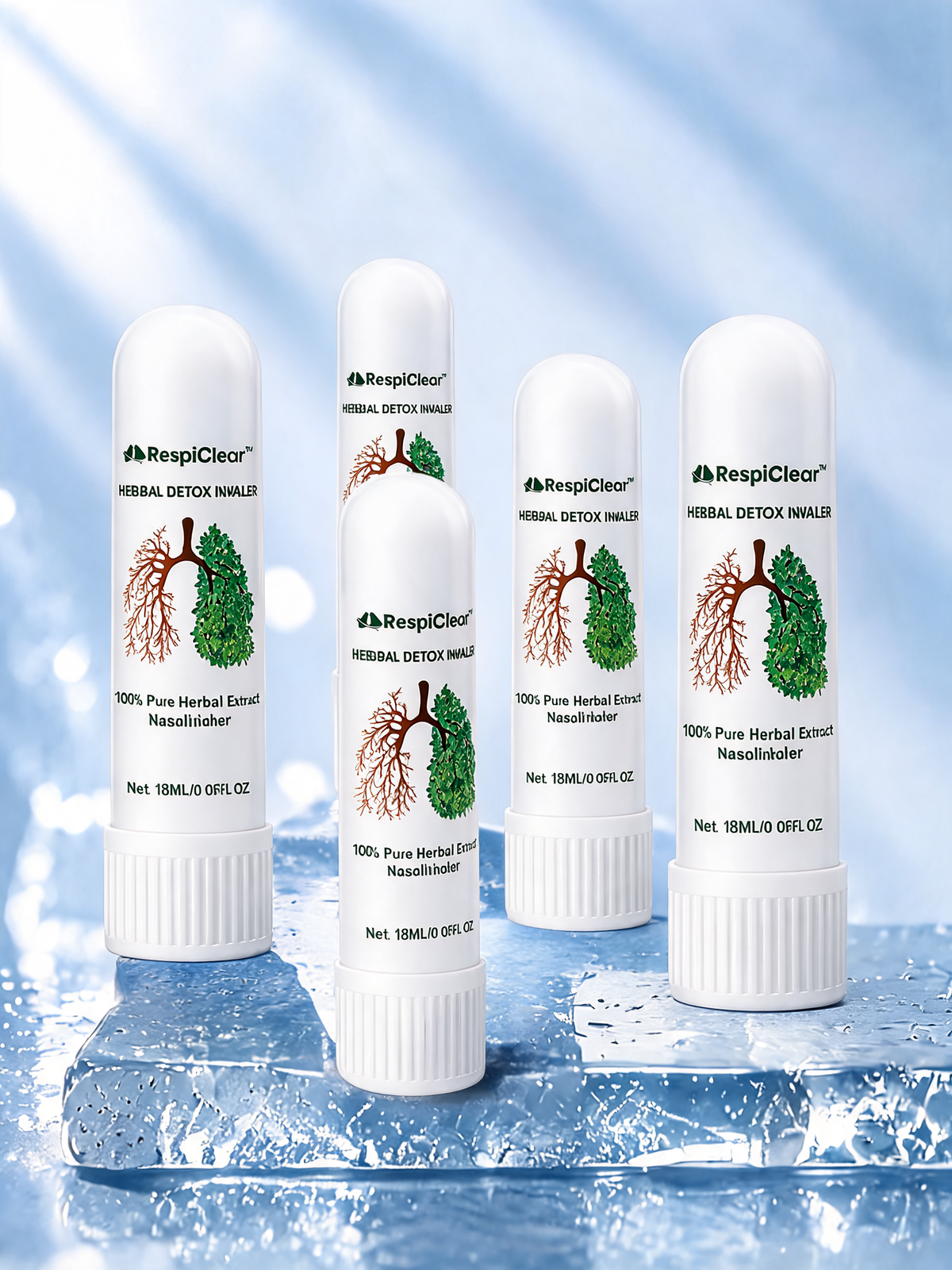 RespiClear™ | Natural Lung Detox Inhaler