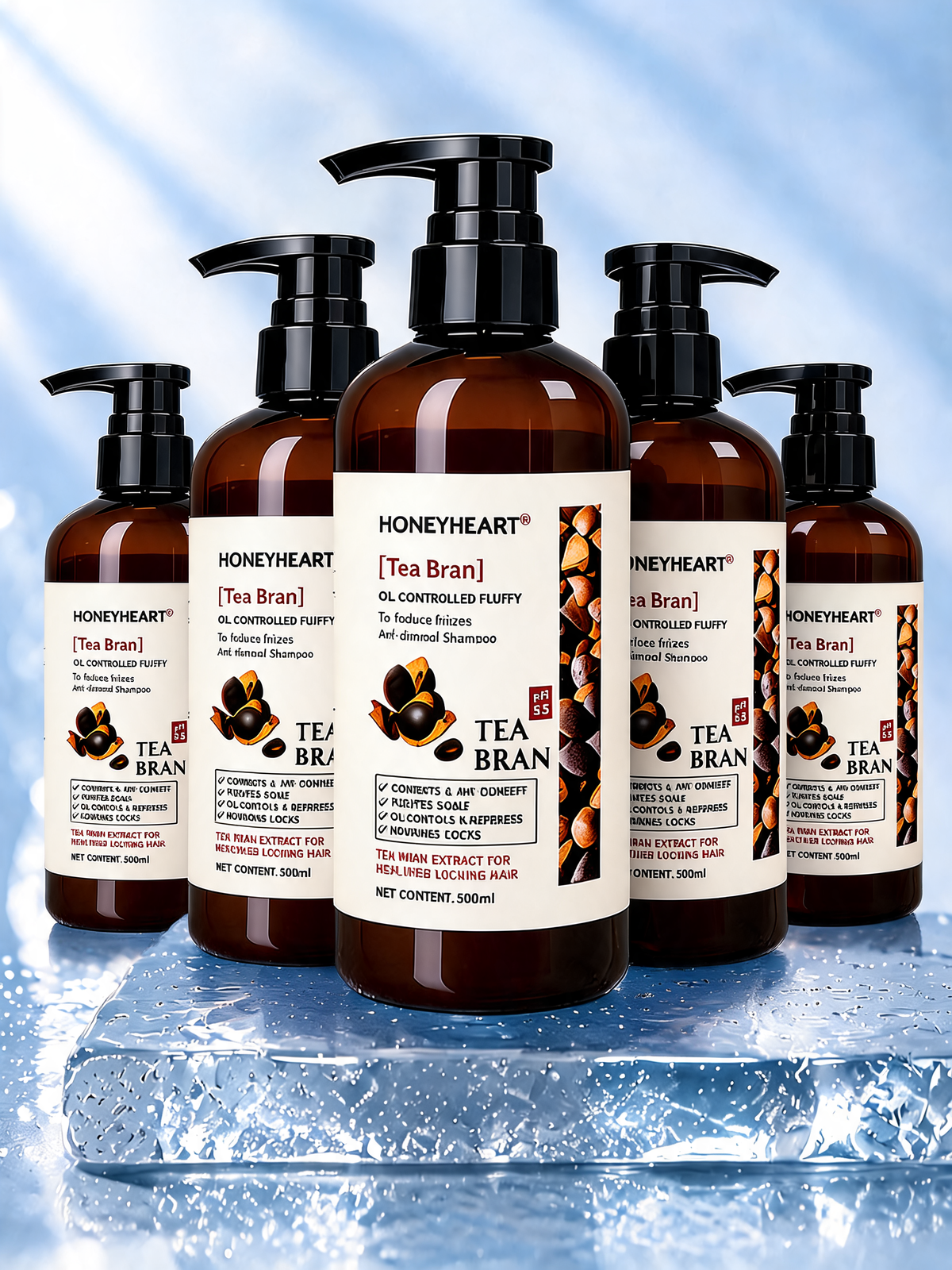 TeaBran™ | Oil Control & Volumising Tea Seed Shampoo