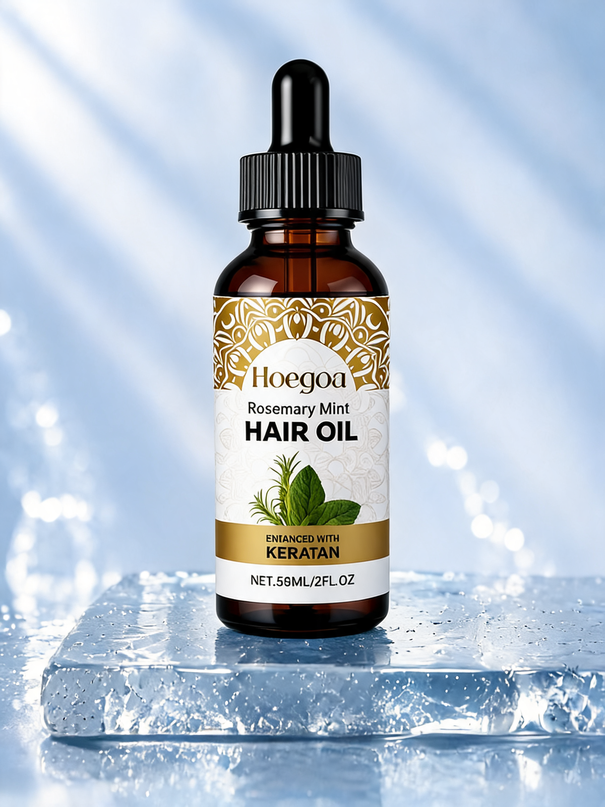 Hoegoa™ | Rosemary Mint Scalp & Hair Growth Oil