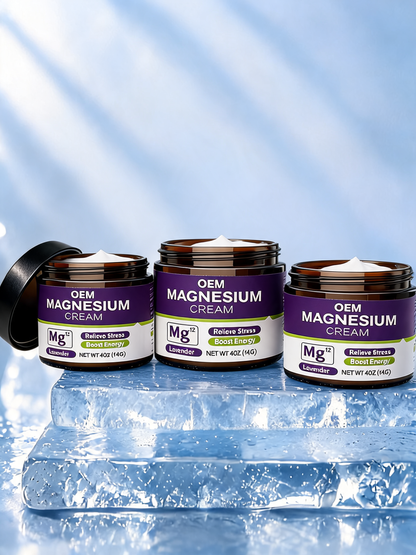 Lavender Magnesium Cream™ | Night Soothing Moisturising Jar