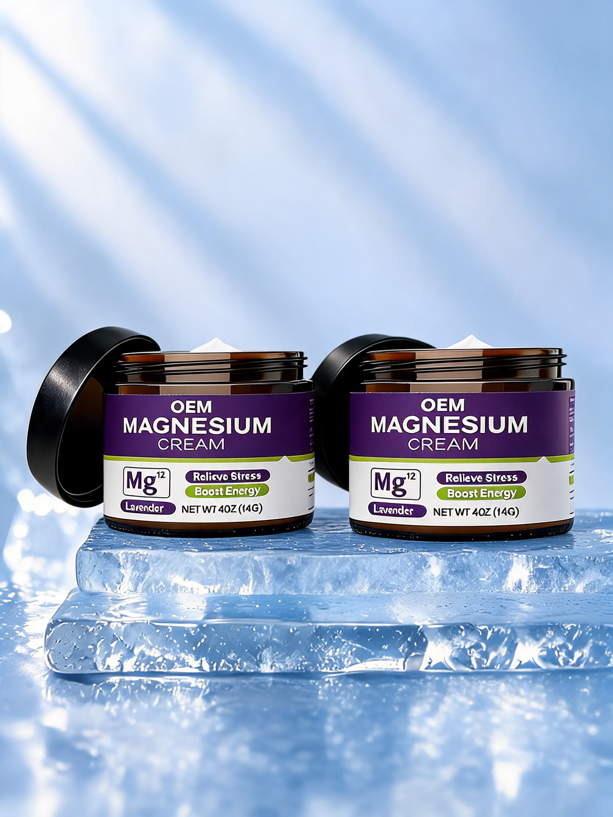 Lavender Magnesium Cream™ | Night Soothing Moisturising Jar