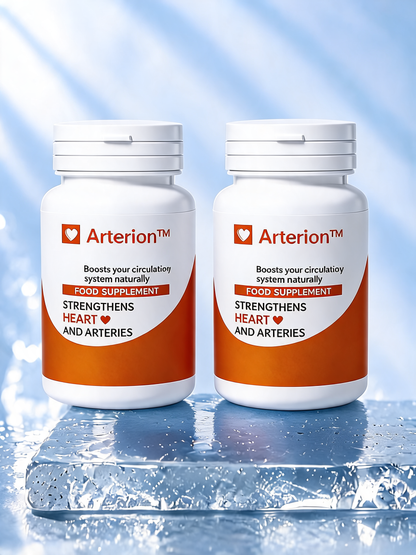 Arterion™ Instant Heart & Circulation Capsules | Clears up to 93% of blood vessels in just 3 days!