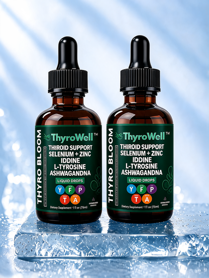 ThyroWell™ | Advanced Thyroid & Hormone Support Drops