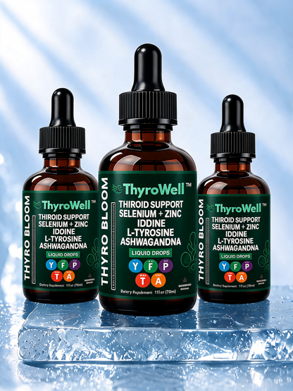 ThyroWell™ | Advanced Thyroid & Hormone Support Drops