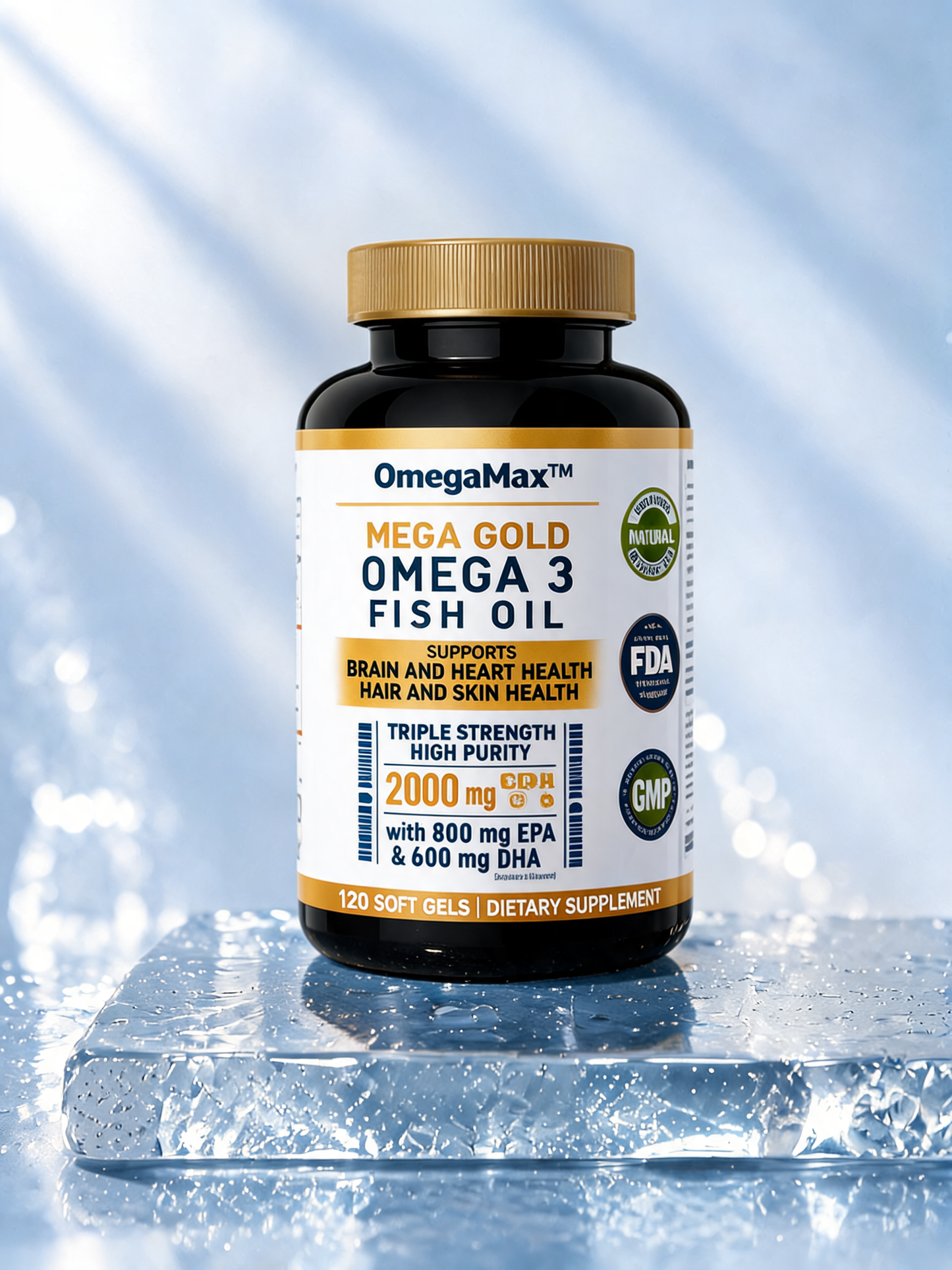OmegaMax™ | Clinically Strong Omega-3 for Sharper Cognitive Function