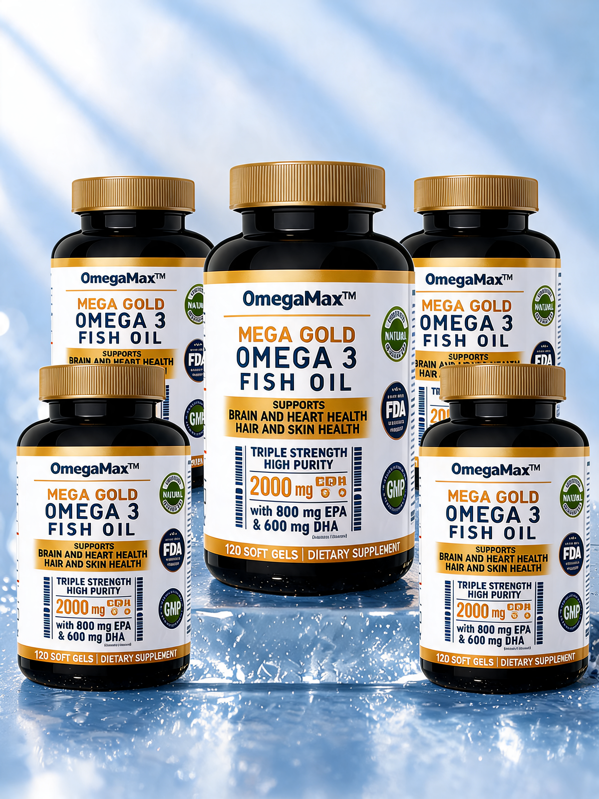 OmegaMax™ | Clinically Strong Omega-3 for Sharper Cognitive Function