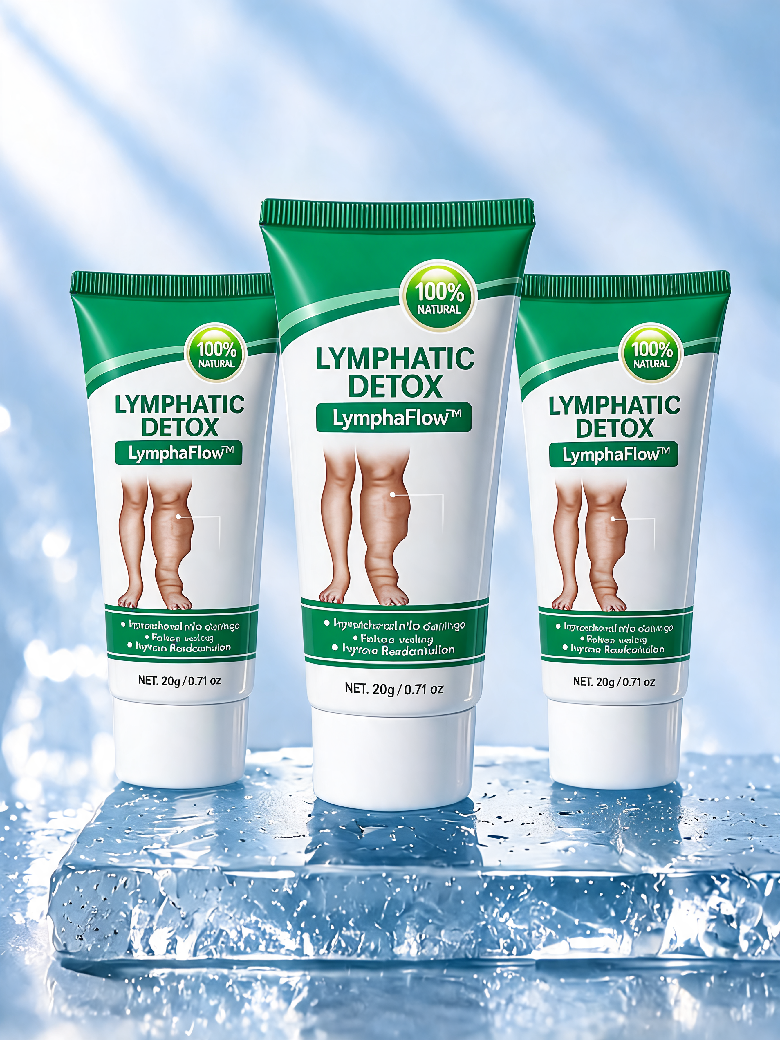 LymphaFlow™ | Lymphatic Drainage Oedema Cream
