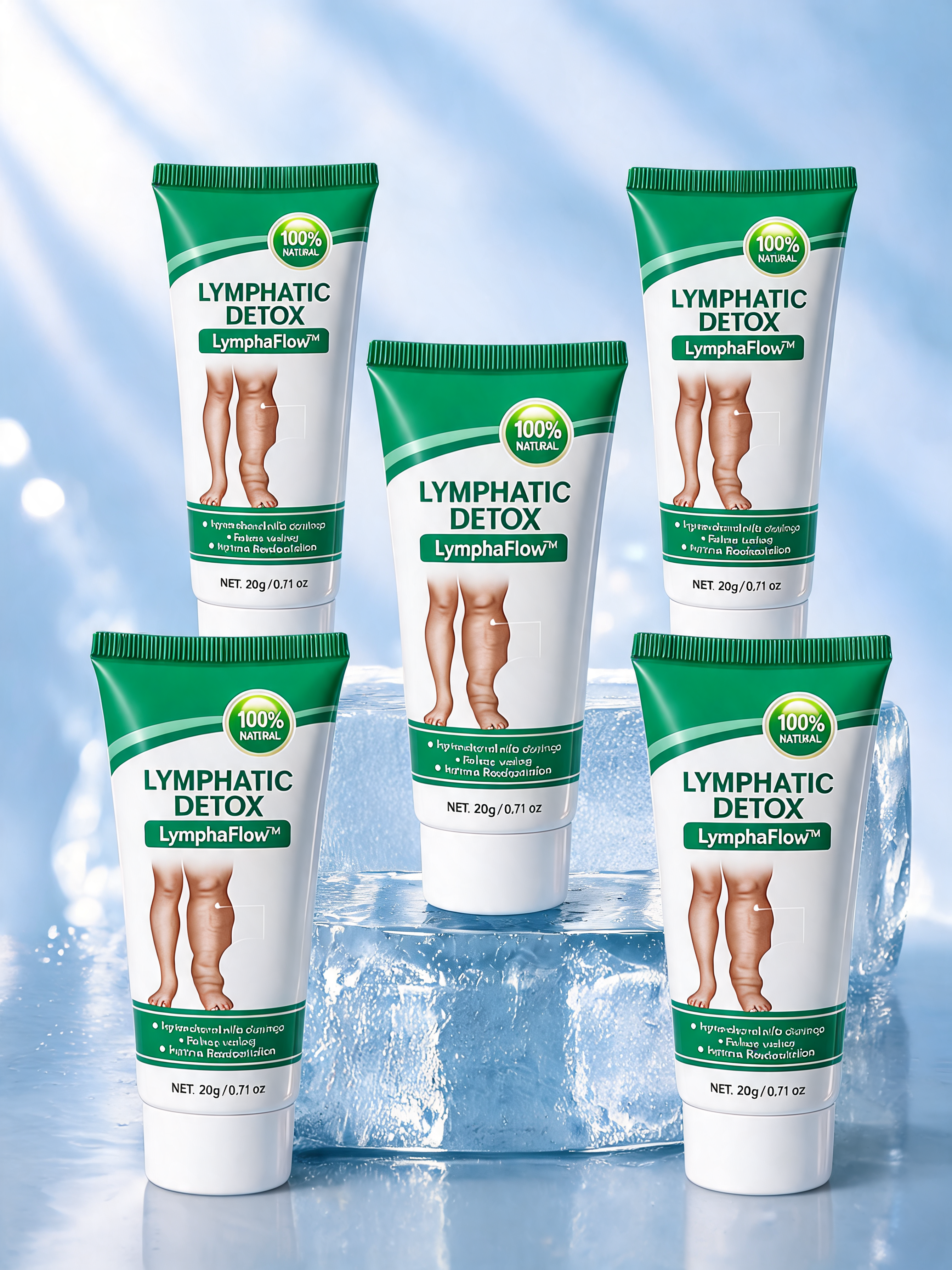 LymphaFlow™ | Lymphatic Drainage Oedema Cream
