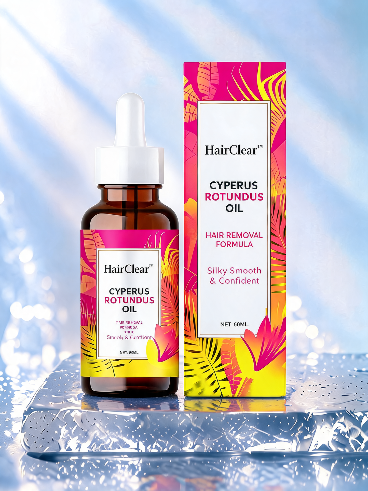 HairClear™ | Natural Unwanted Hair Reduction Oil