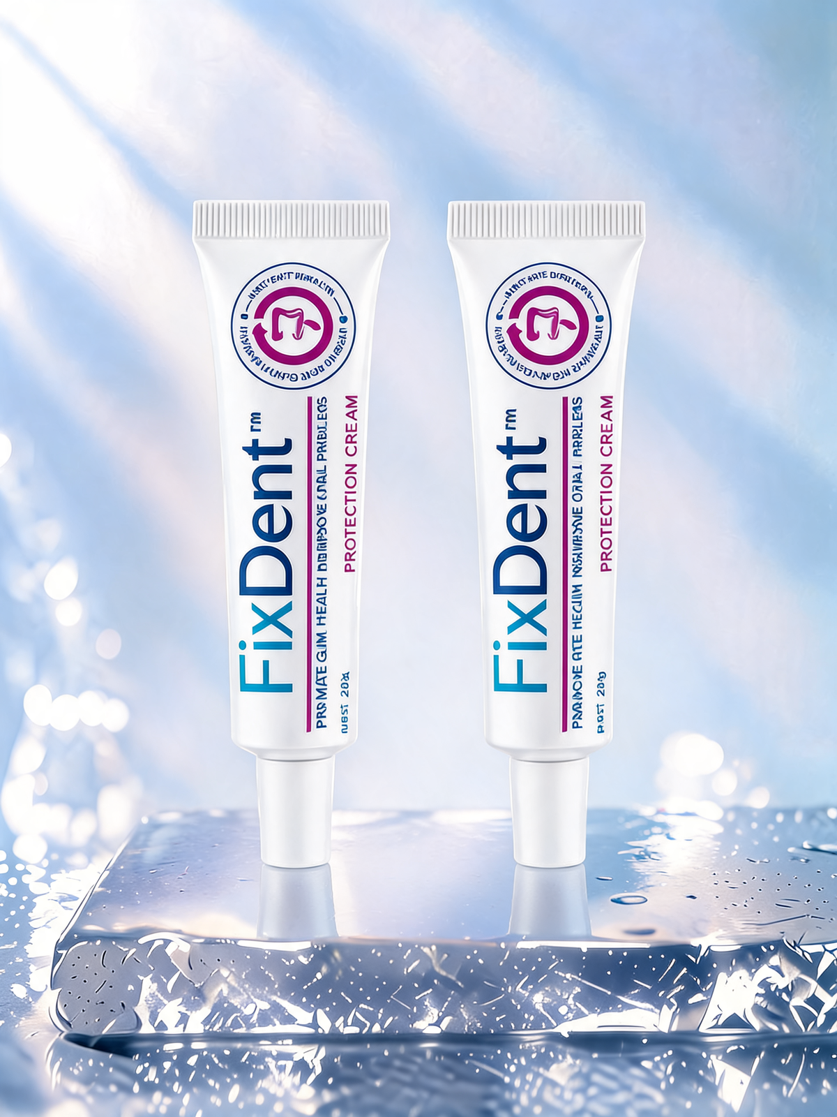 FixDent™ | Thermoplastic Denture Fit & Hold Gel