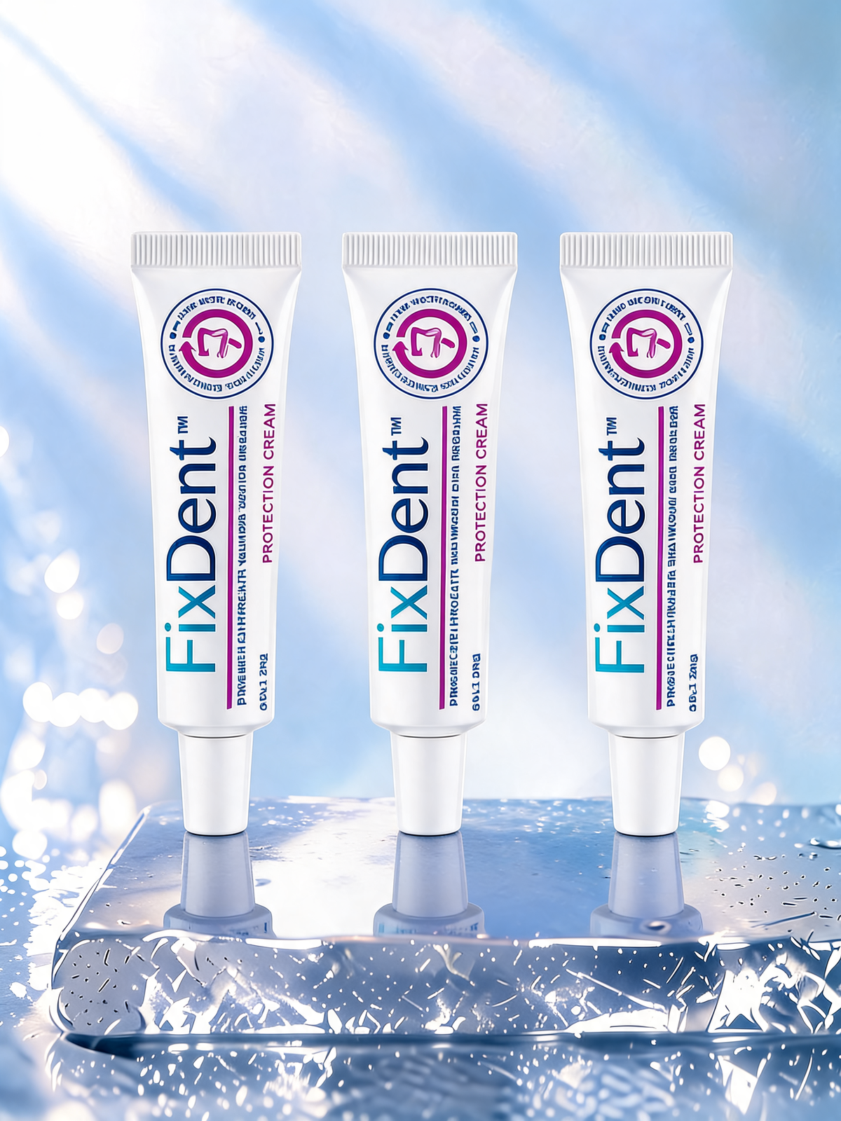 FixDent™ | Thermoplastic Denture Fit & Hold Gel