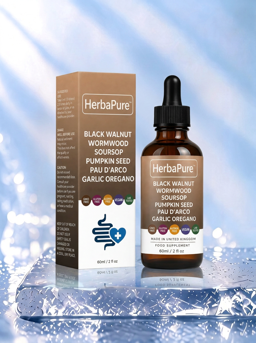 HerbaPure™ | Advanced Herbal Gut Cleansing Liquid