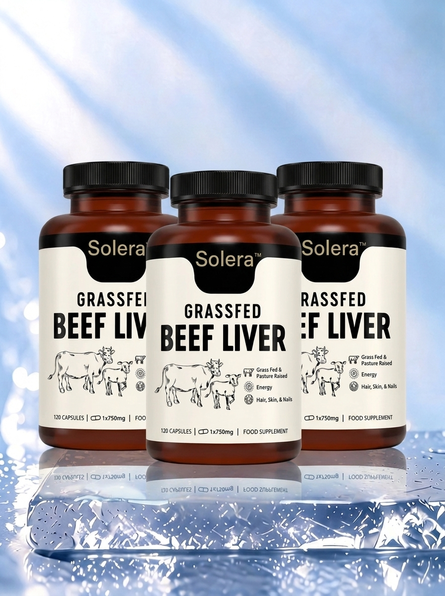 Solera™ | Freeze-Dried Beef Liver Capsules for Energy & Wellness
