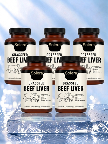 Solera™ | Freeze-Dried Beef Liver Capsules for Energy & Wellness