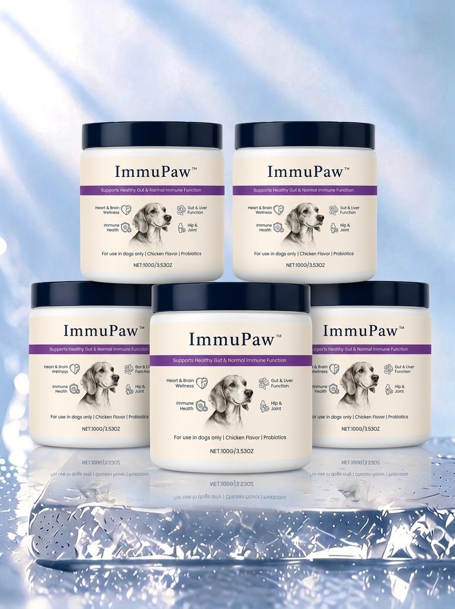 ImmuPaw™ | Turkey Tail + Probiotics Formula for Dogs